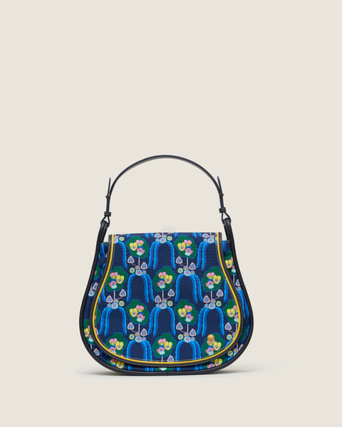 Gerald Big (Leather) - Violets & Radicchio