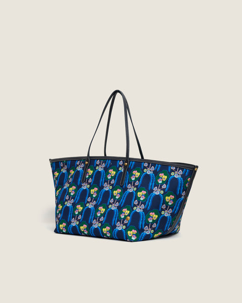 XL Nina (Leather) - Violets & Radiccio