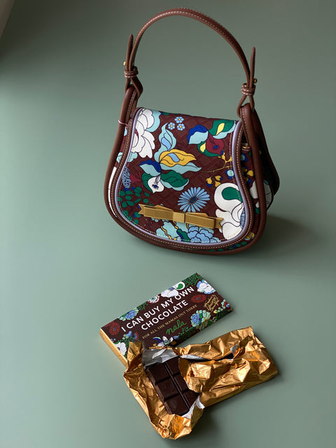 Baby Gerald (Leather) - Mandi Bunga Chocolate