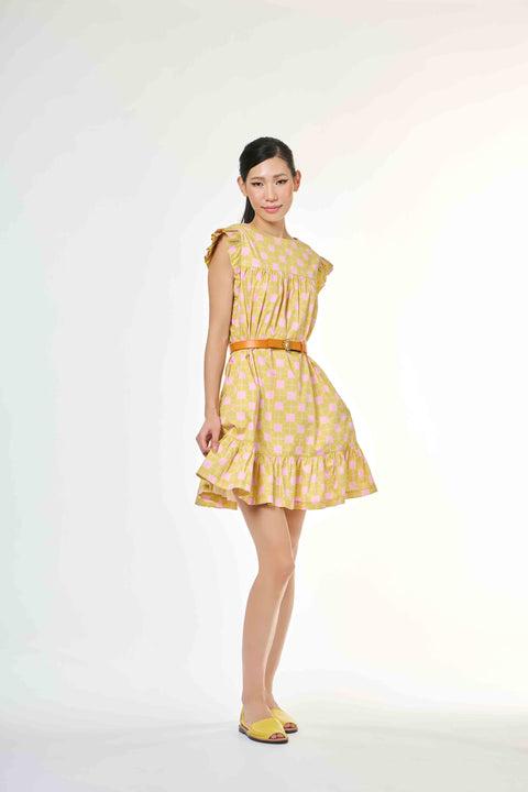 Bella Dress - Tapau Tile Lemons