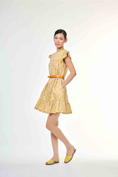 Bella Dress - Tapau Tile Lemons