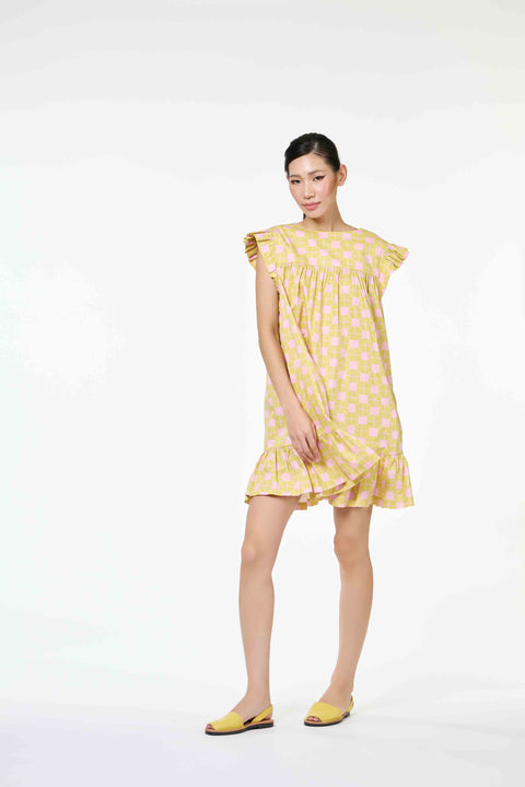 Bella Dress - Tapau Tile Lemons