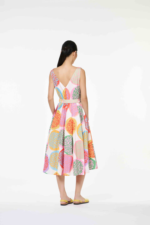 Retro Ladies Dress - Kuih Bom Fiesta