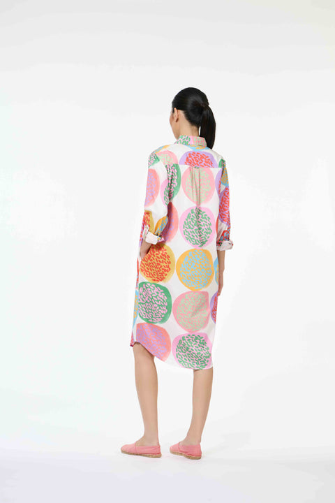 Classic Shirt Dress - Kuih Bom Fiesta