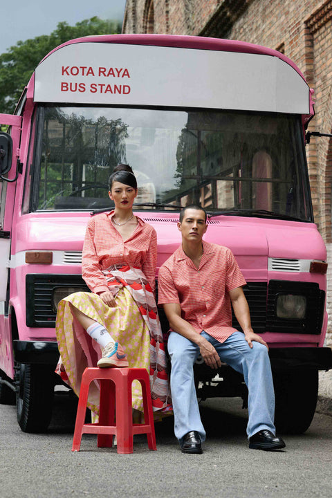 Men's Shirt - Sila Duduk Red