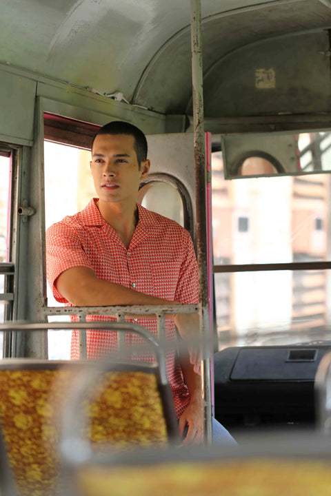 Men's Shirt - Sila Duduk Red