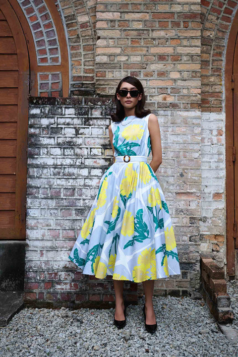 Retro Ladies Dress - I Grow Everywhere