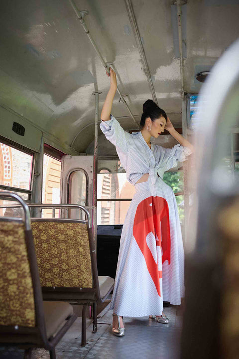 The Boss Shirt - Sila Duduk Blue