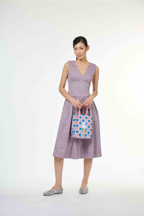 Show Time Dress - Bus Mini Pink