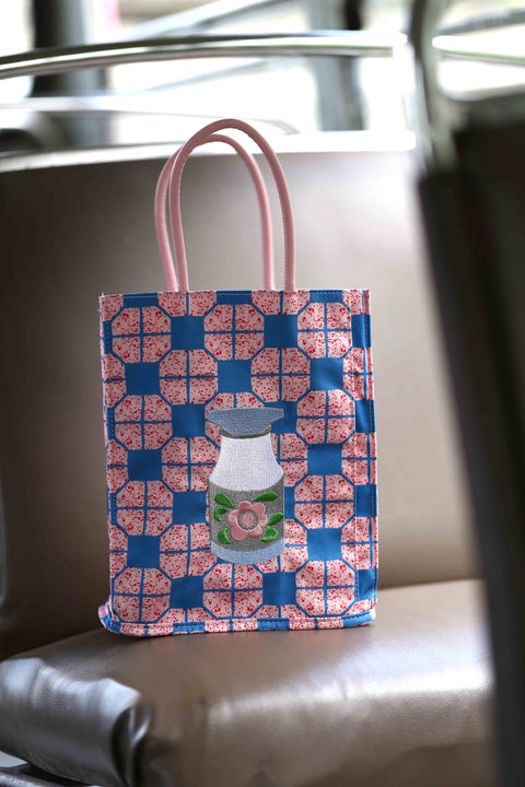 Susu Bag - Tapau Tile Pink