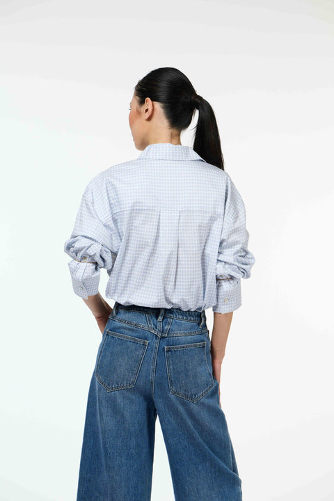 The Boss Shirt - Sila Duduk Blue