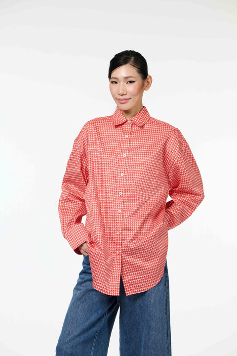 The Boss Shirt - Sila Duduk Red