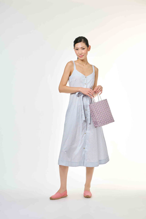 Zuzu Dress - Sila Duduk Blue