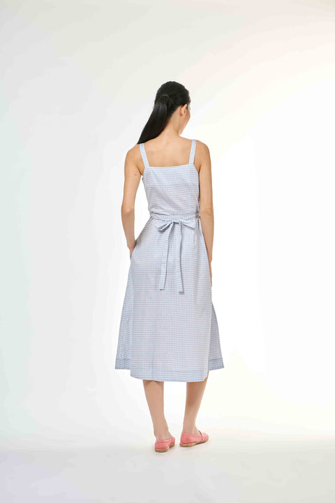 Zuzu Dress - Sila Duduk Blue