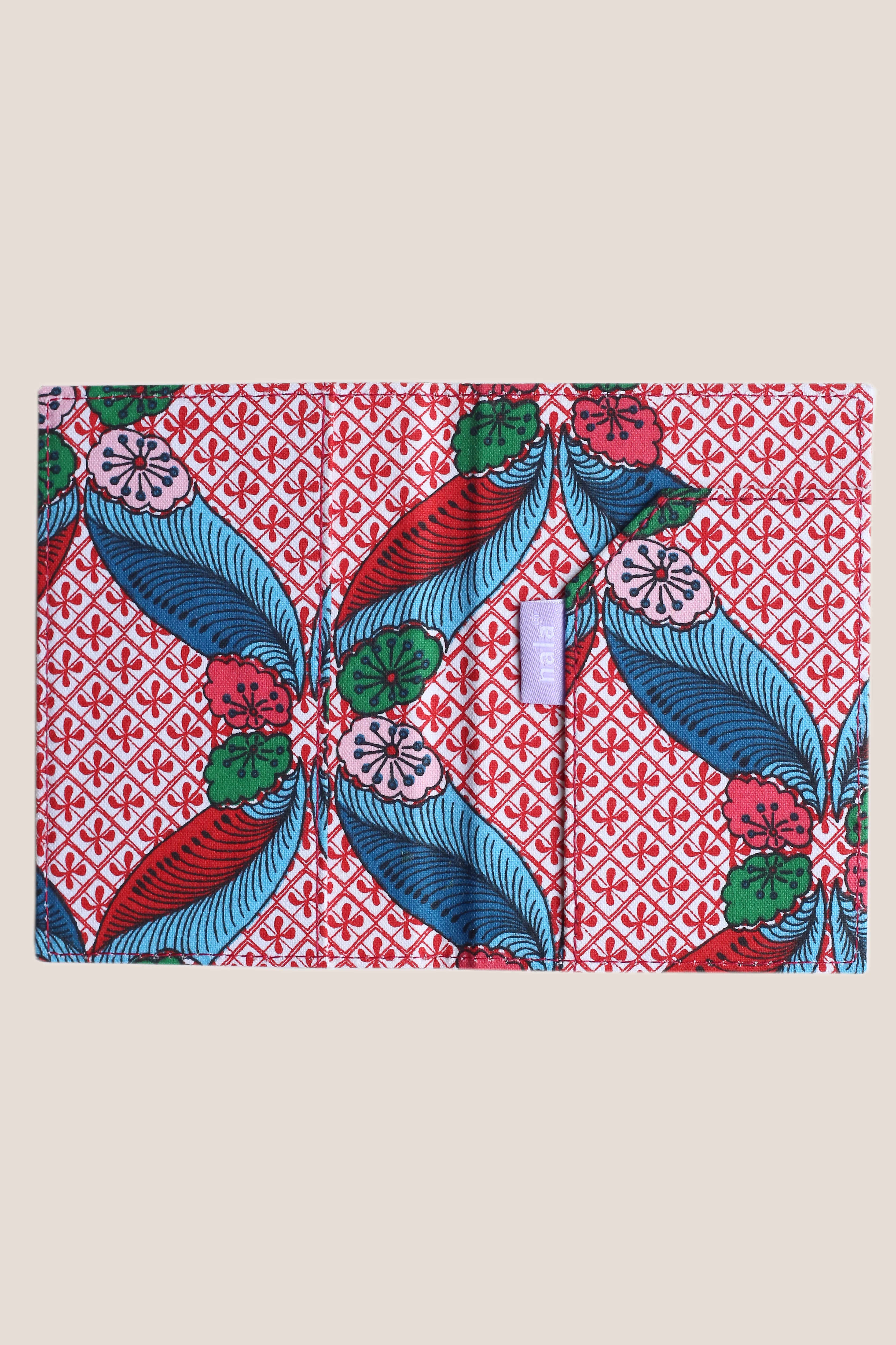 Nala Passport Holder - Deal The Deal Red