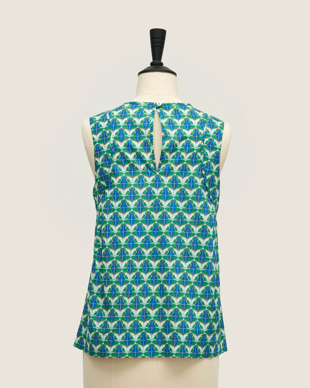Crispy Top - Diamond & Flower Blue