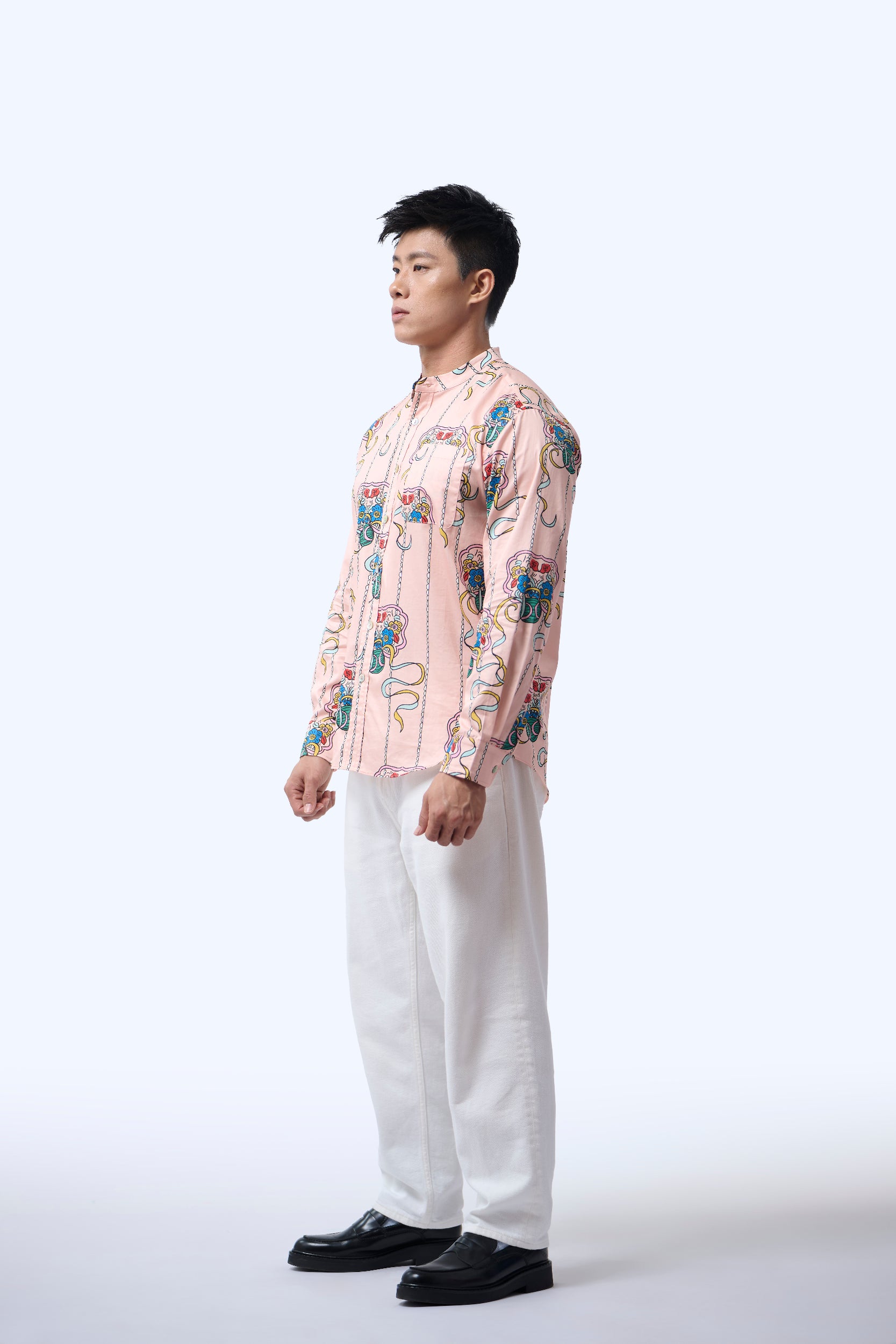 Men's Shirt L/S  - Ribbons Ballet
