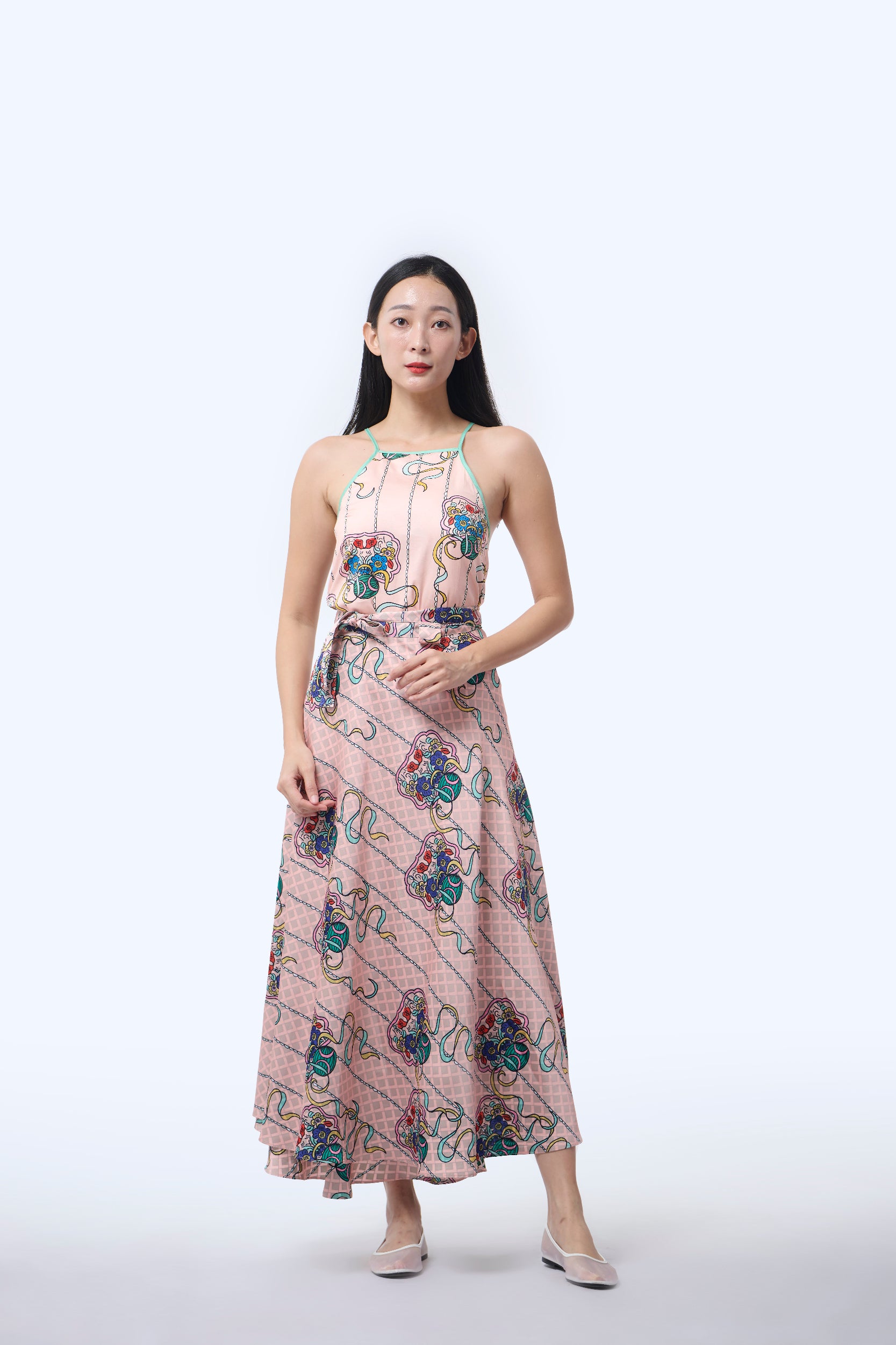 Reversible Wrap Skirt  - Ribbons Ballet