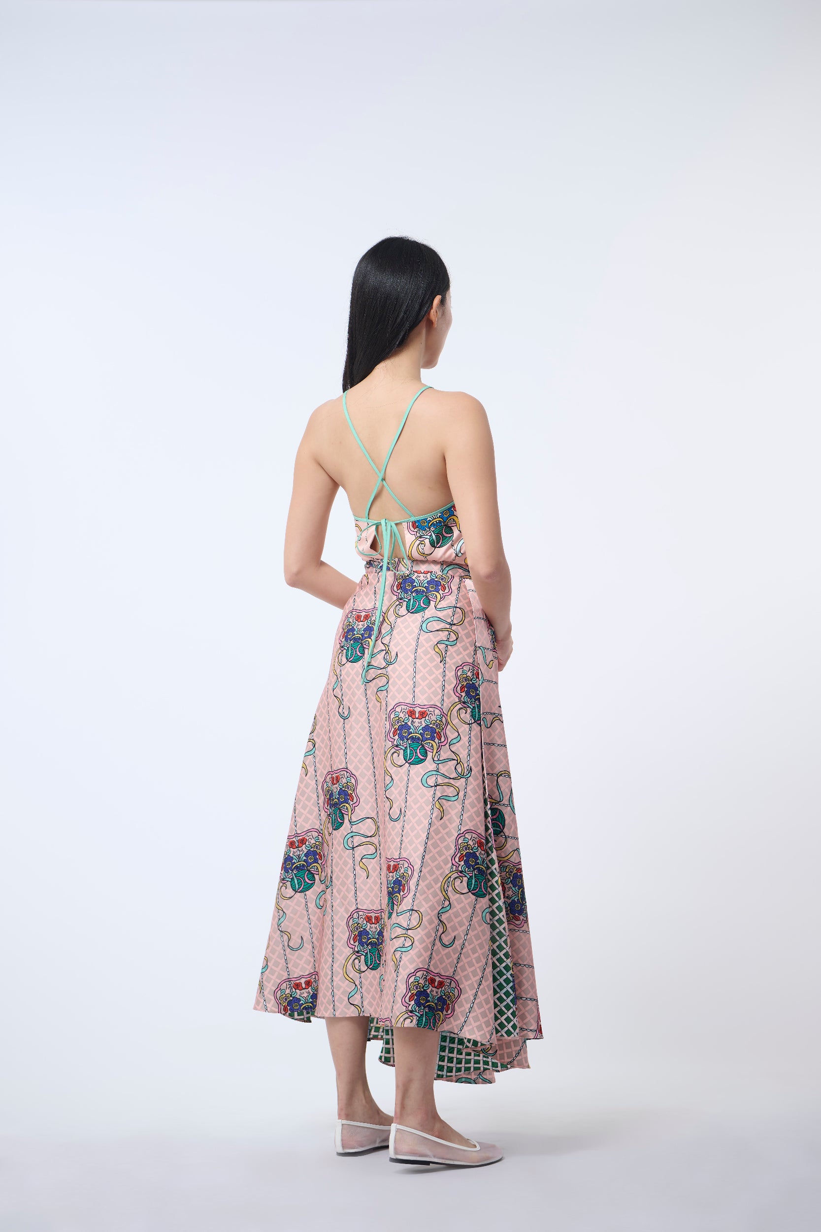 Reversible Wrap Skirt  - Ribbons Ballet