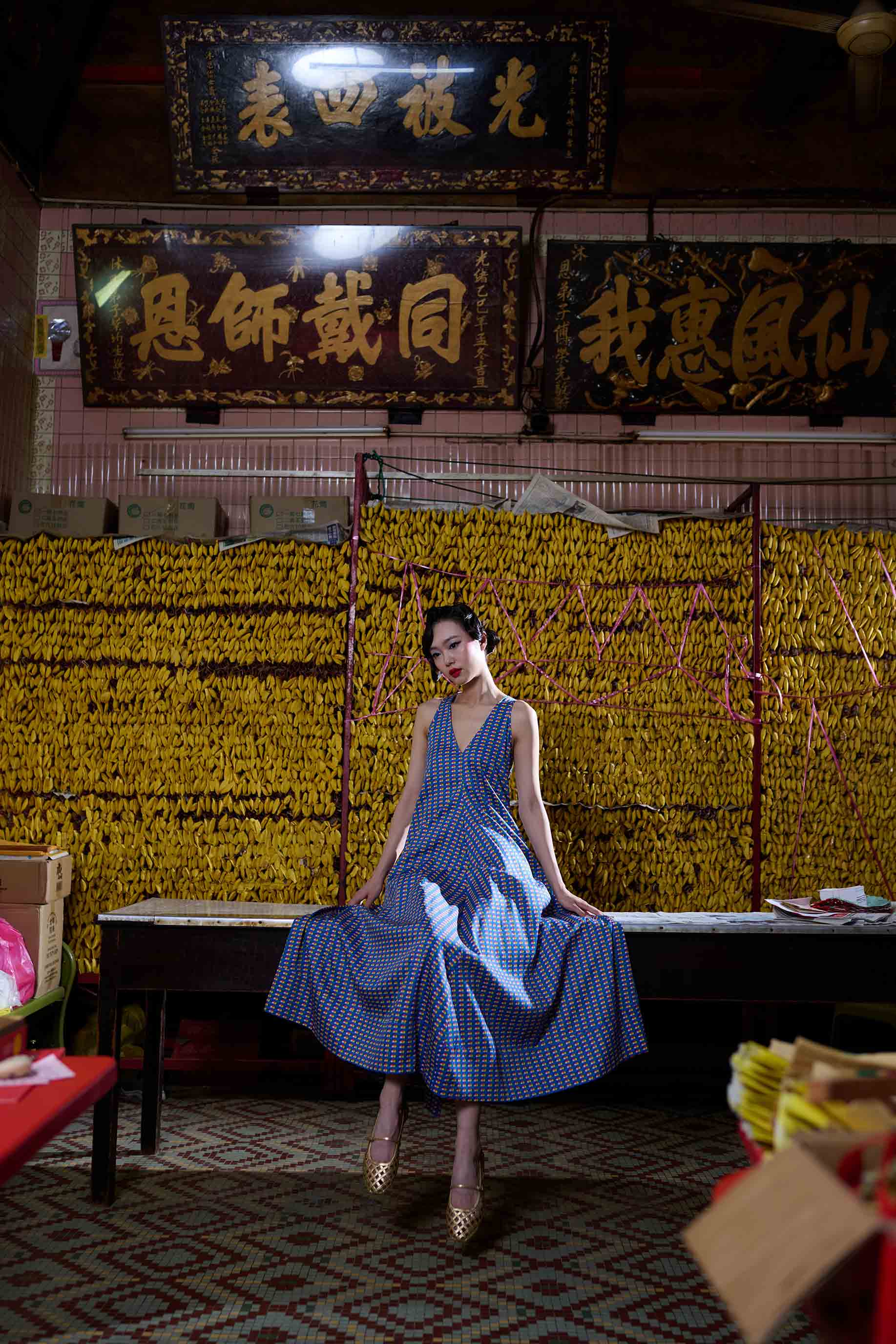 Happy Day Dress - Grow With The Flow Blue