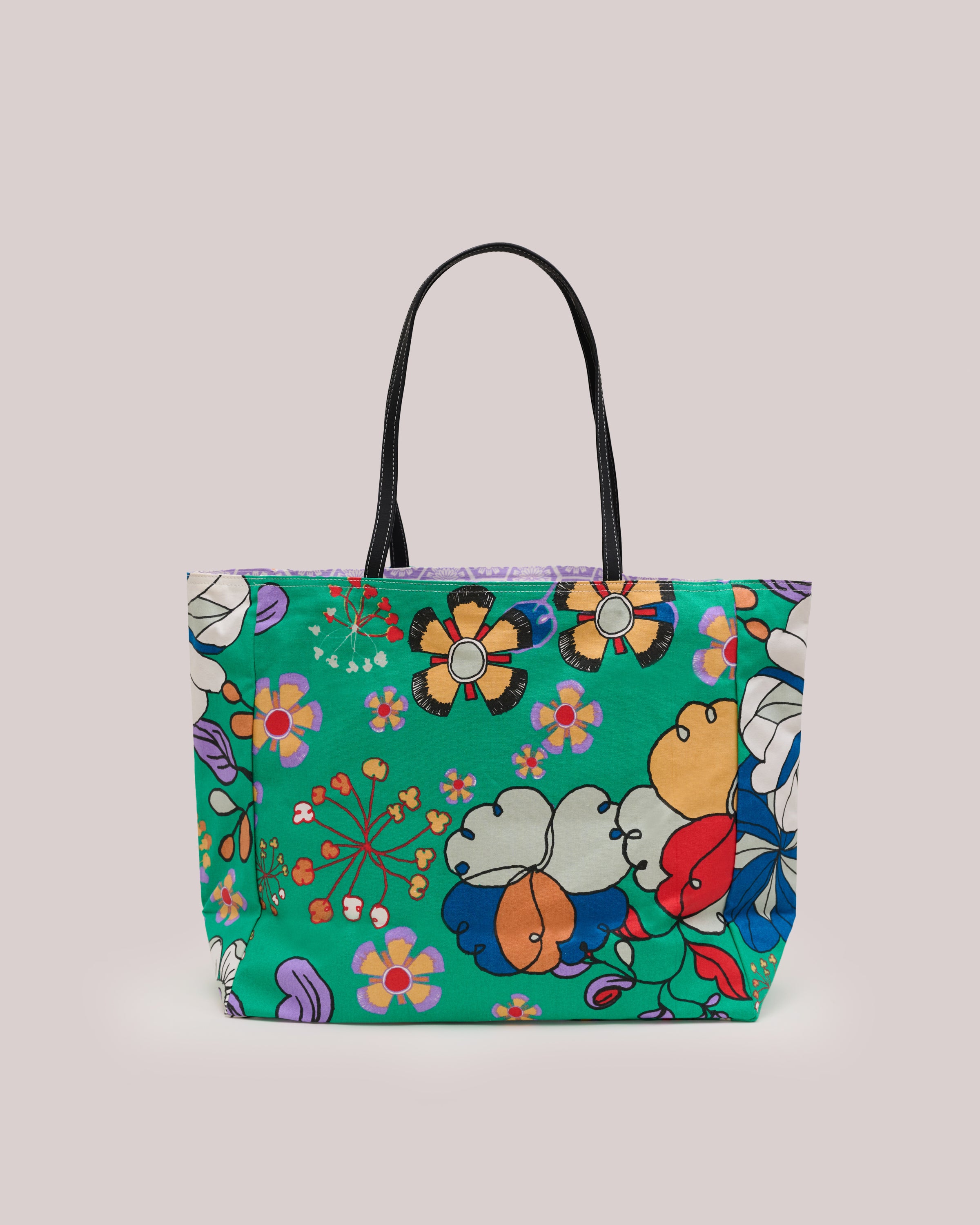 Maxi Bag - Bunga Raya Green