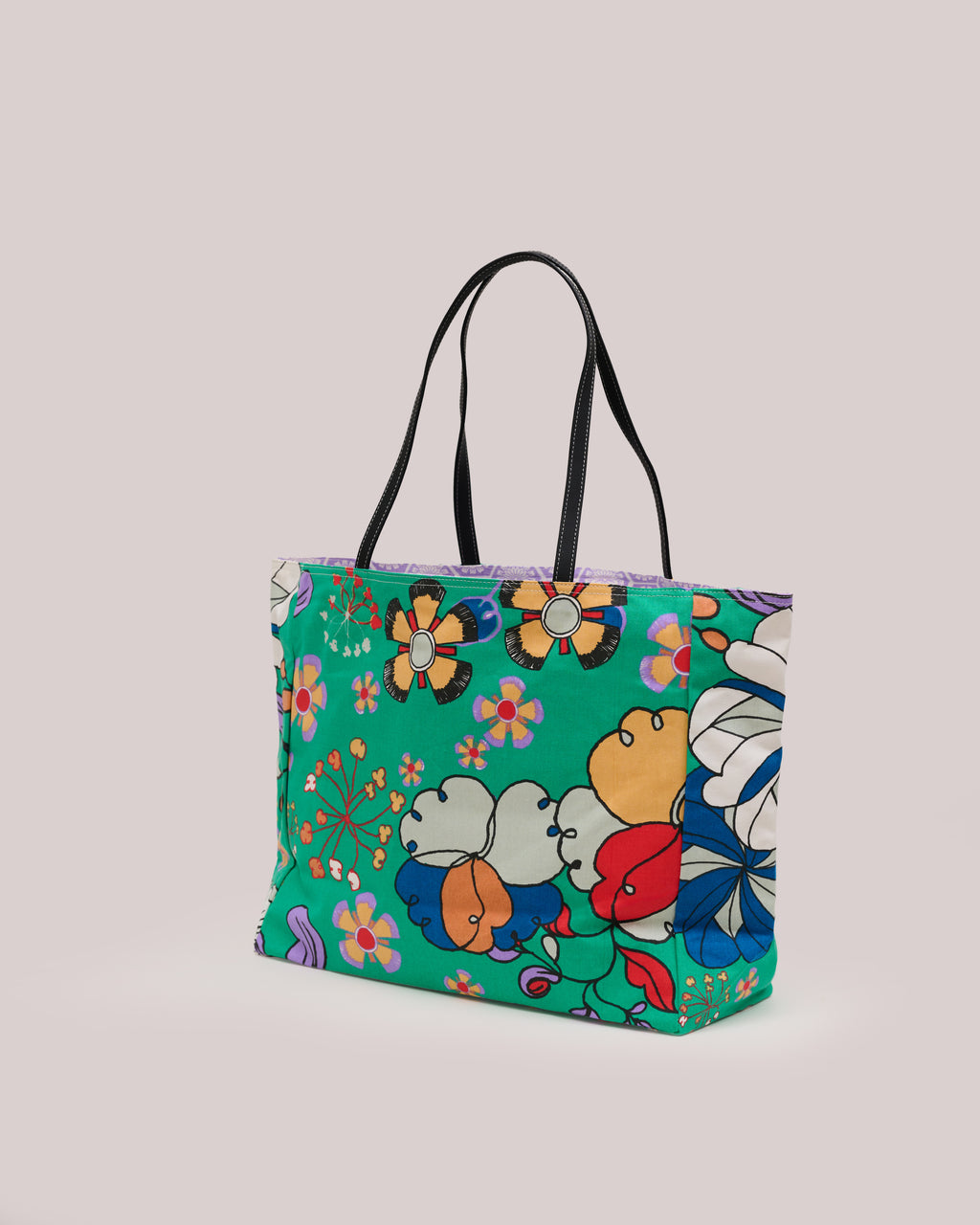 Maxi Bag - Bunga Raya Green