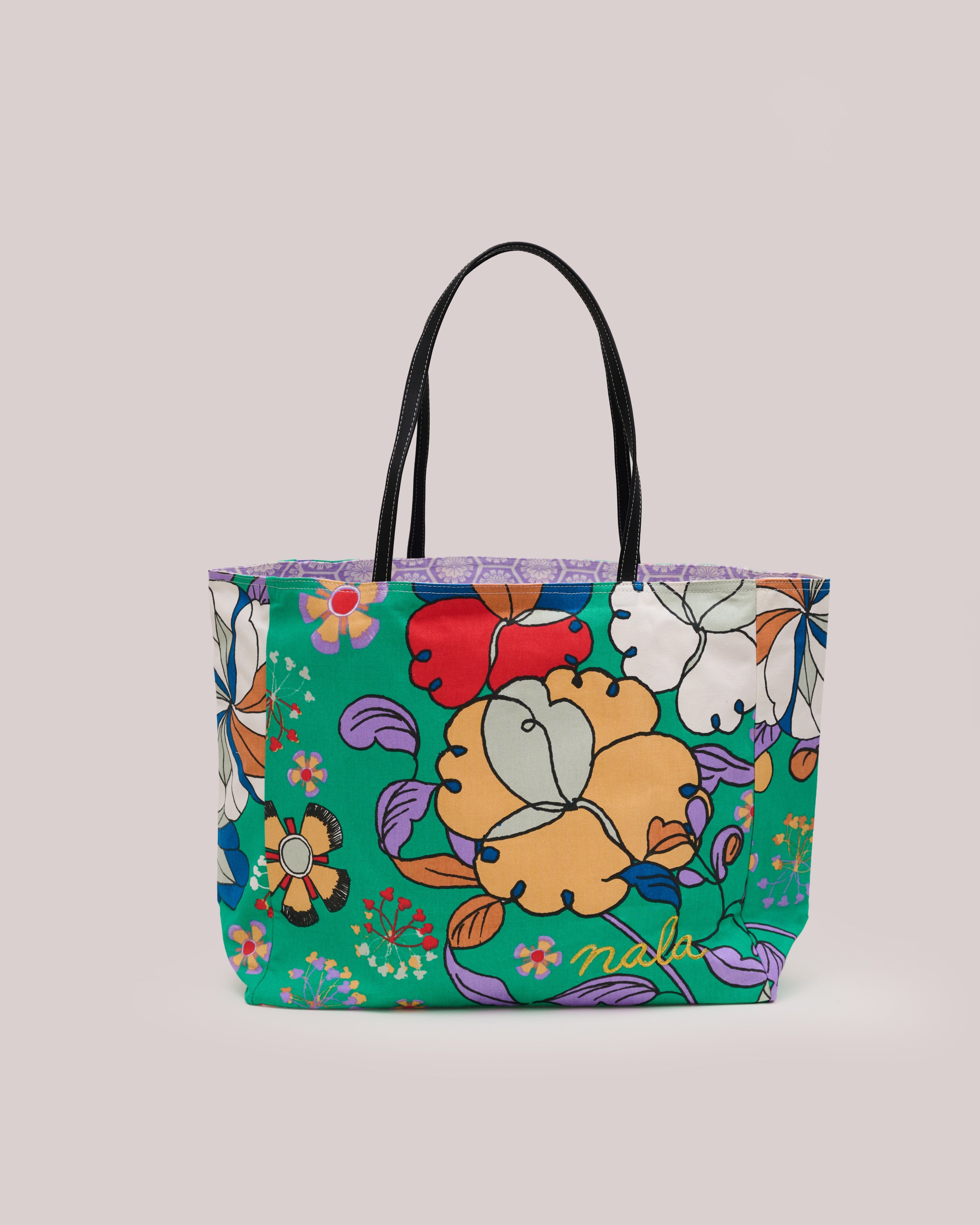 Maxi Bag - Bunga Raya Green