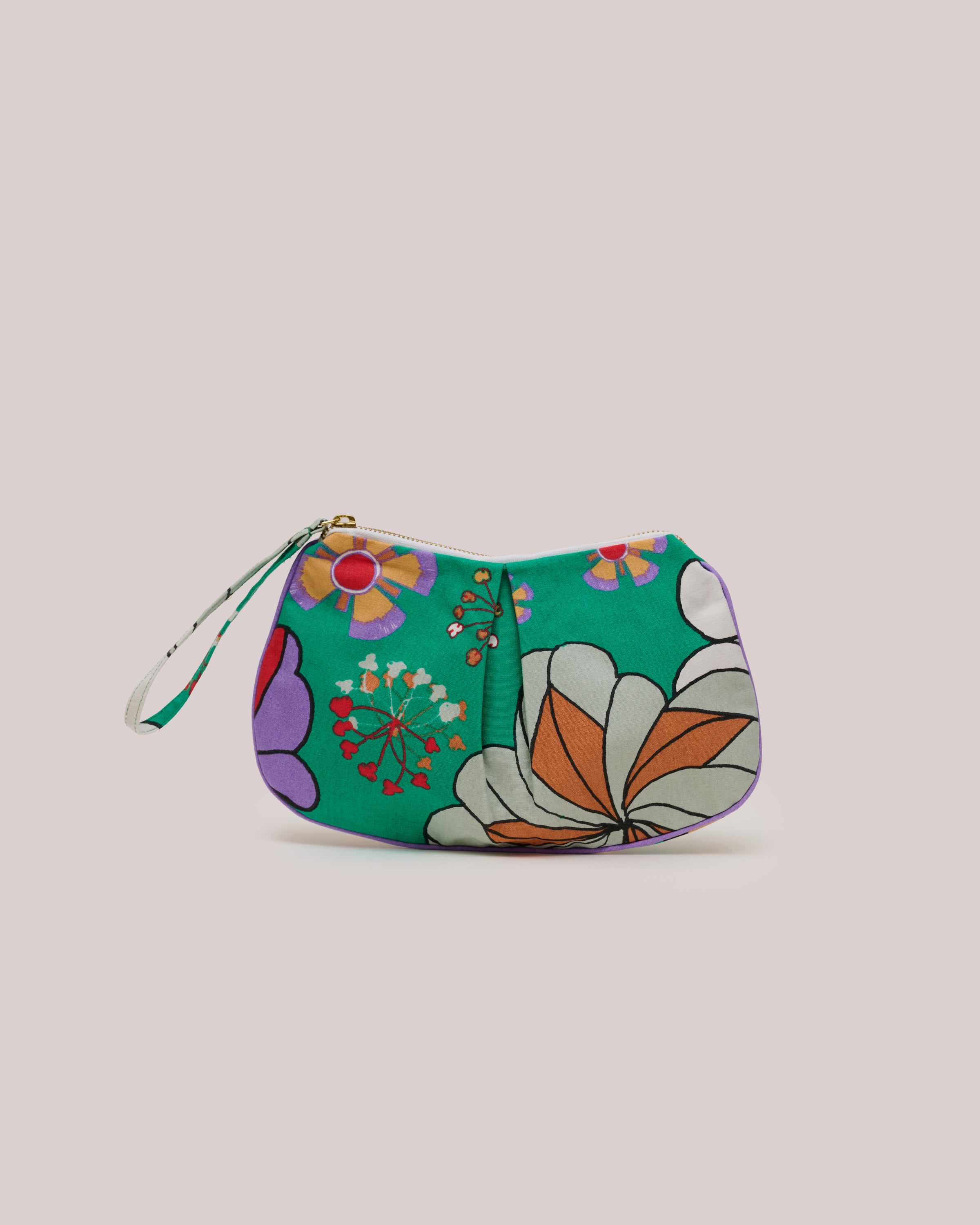 Pouch - Bunga Raya Green