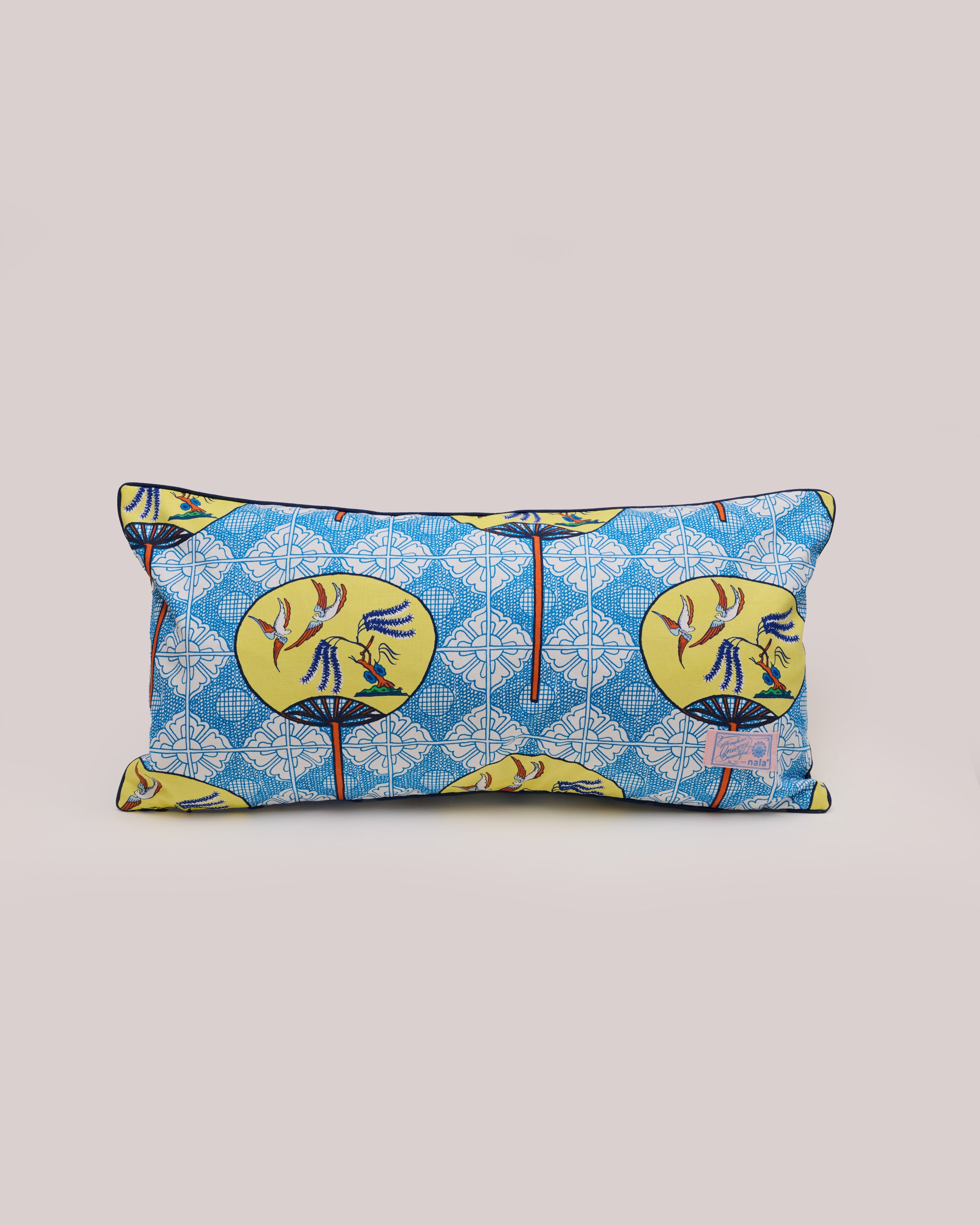 Rectangular Cushion - Fan Yellow