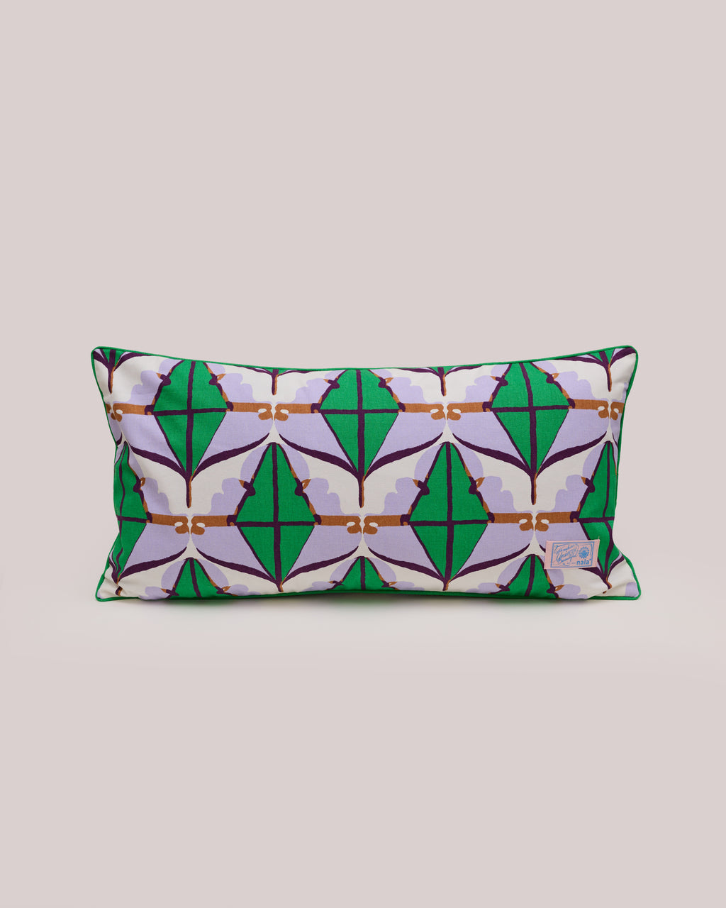 Rectangular Cushion - Diamond Lilac