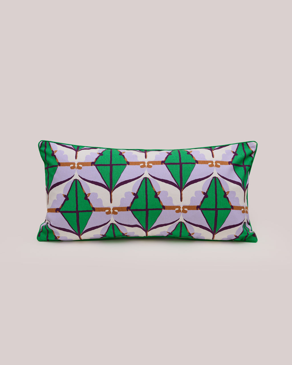 Rectangular Cushion - Diamond Lilac