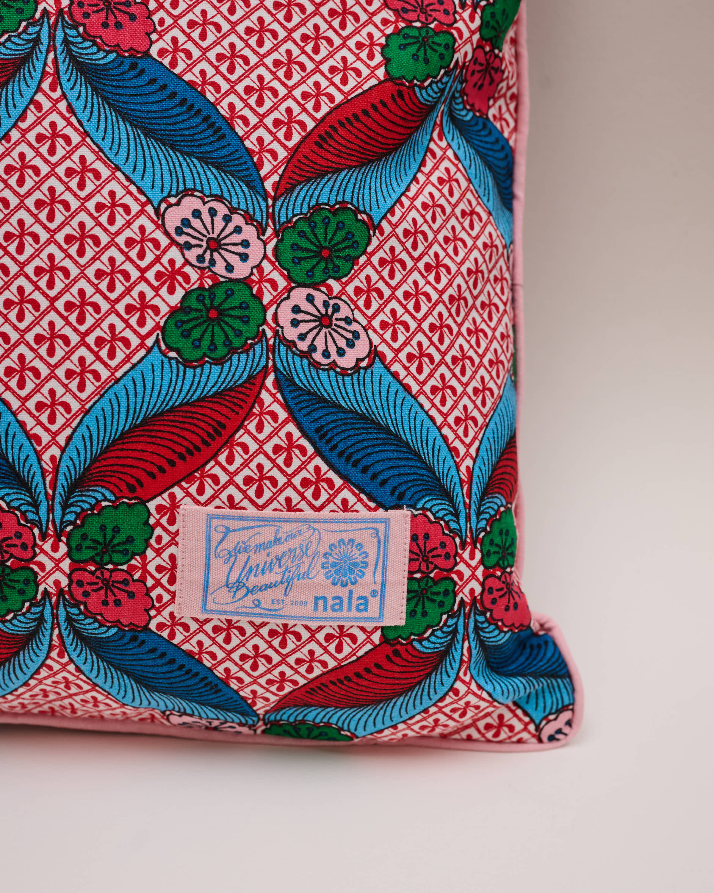 Rectangular Cushion - Seal The Deal Red