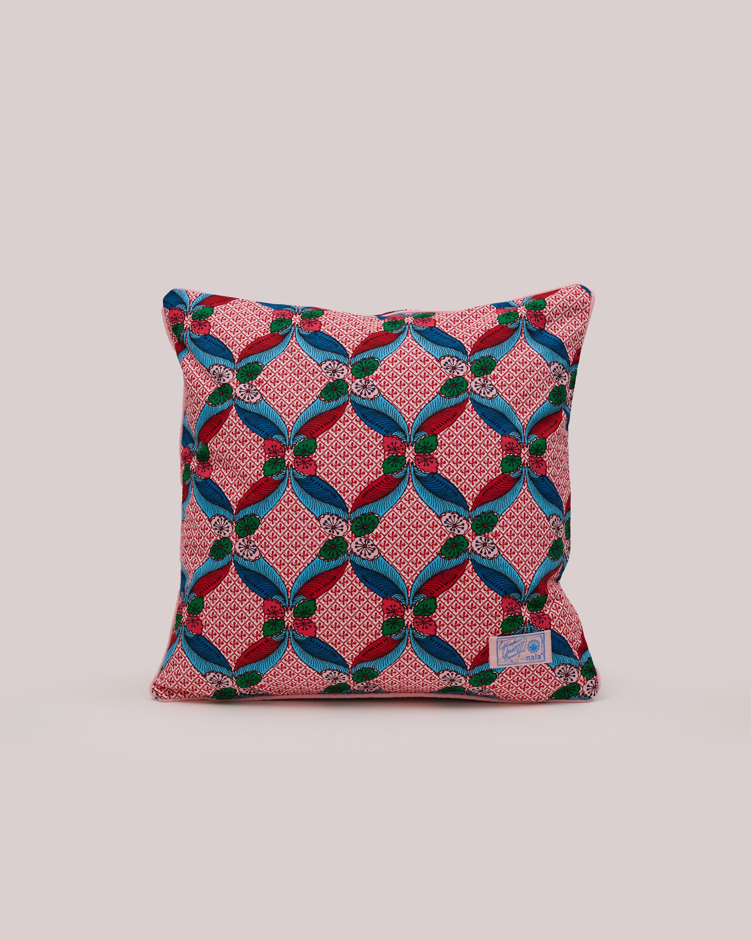 Square Cushion - Seal The Deal Red