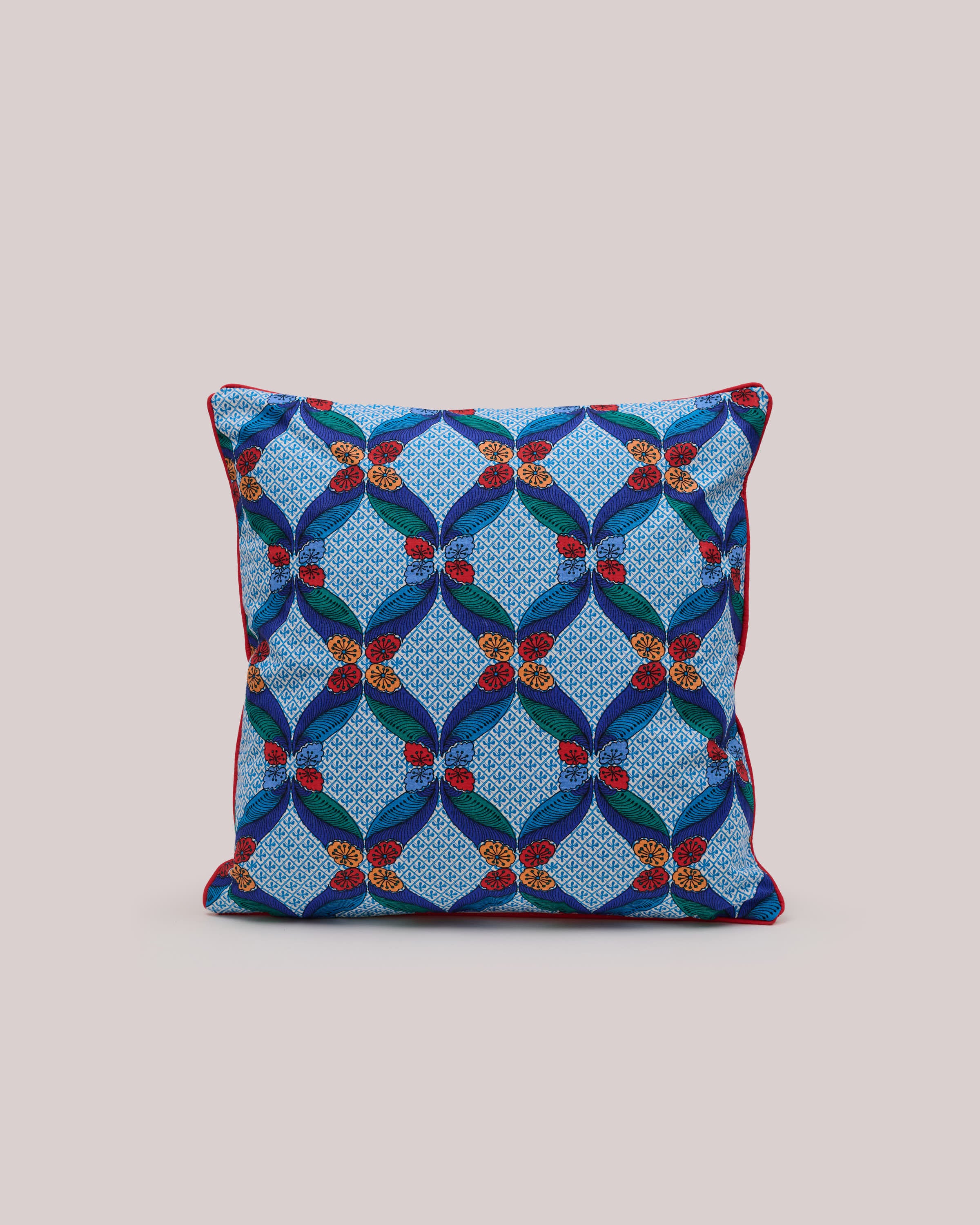 Square Cushion - Seal The Deal Blue