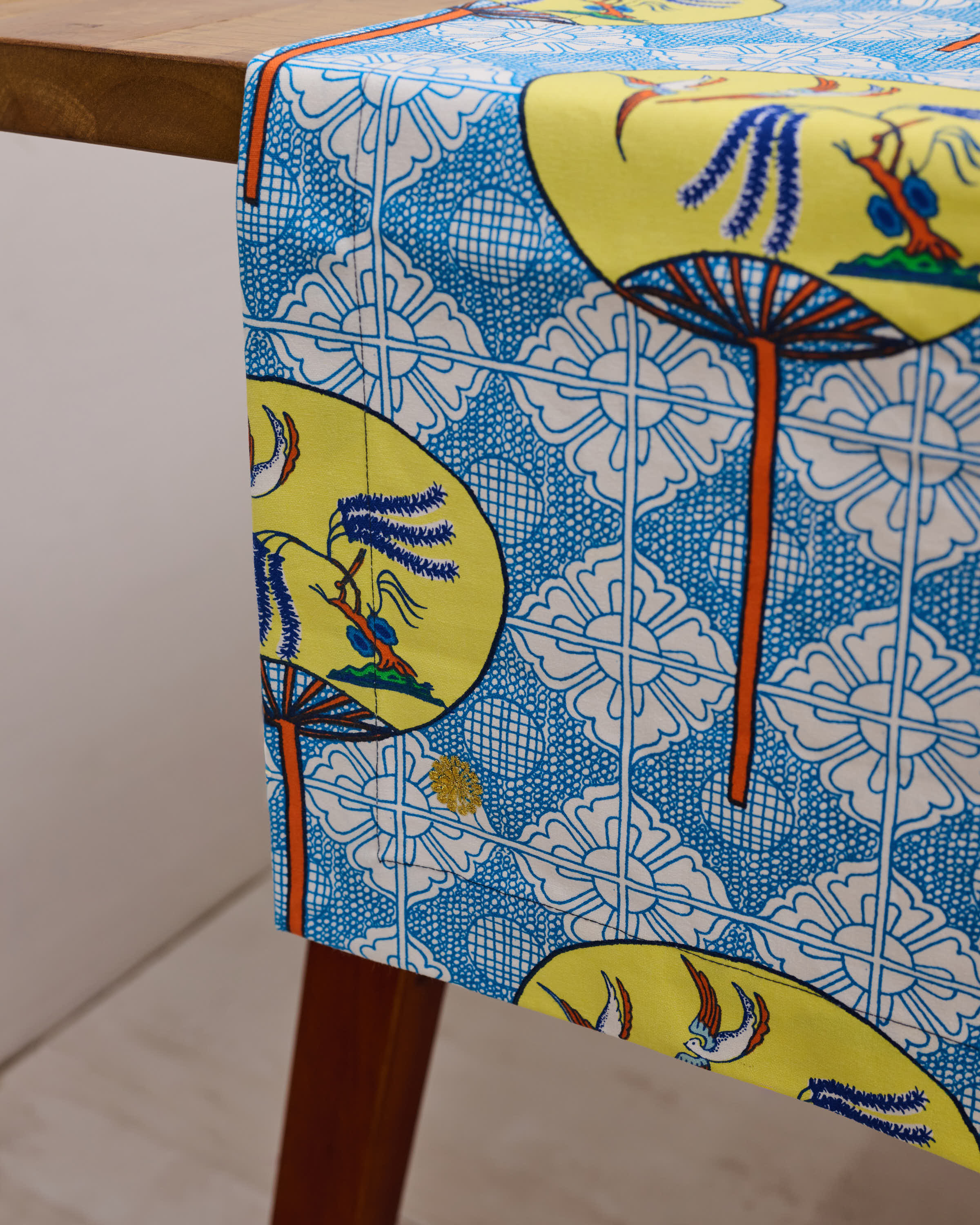 Table Runner - Fan Yellow
