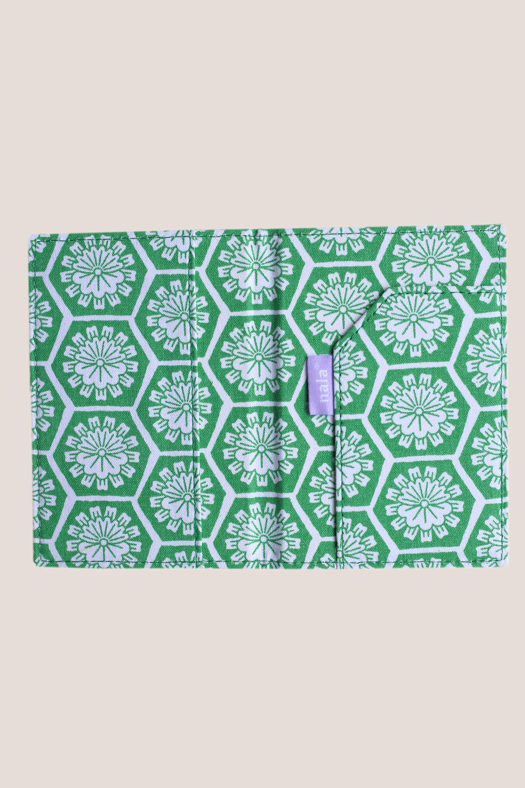 Nala Passport Holder - Willow Wishes Dandelion Greeen