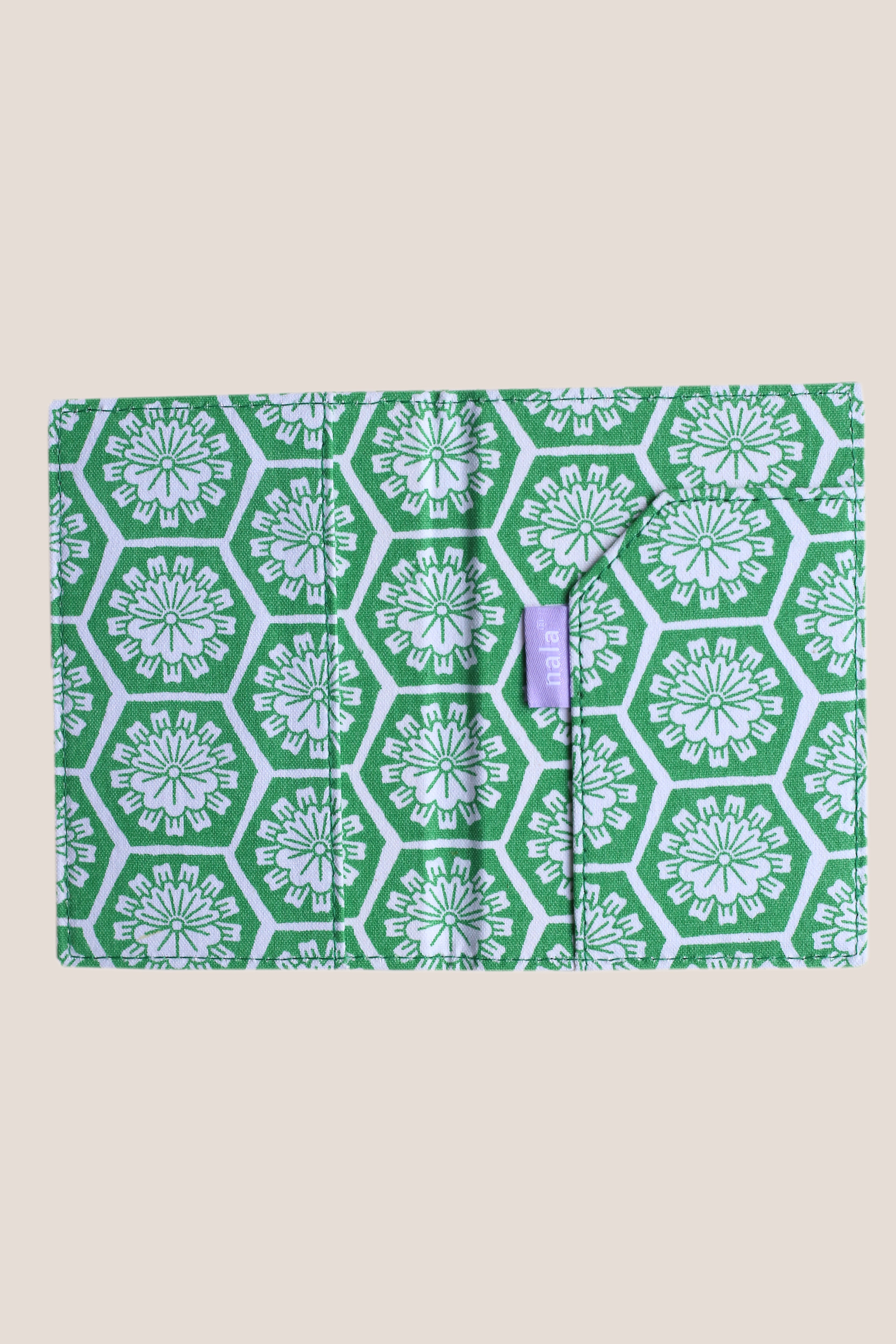 Nala Passport Holder - Willow Wishes Dandelion Greeen