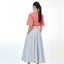 50's Skirt - Sila Duduk Blue