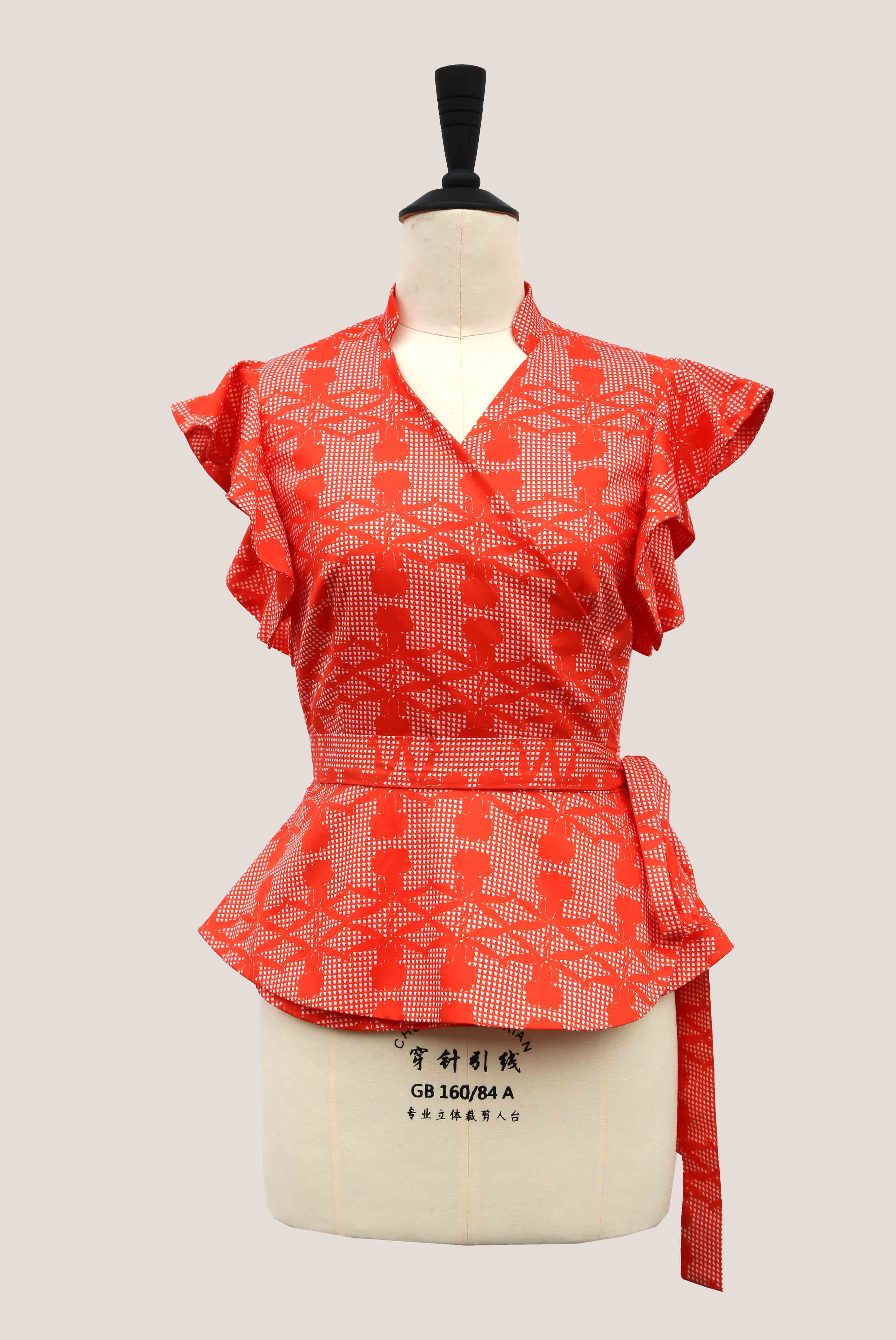 Wrap Top - Laced With Love