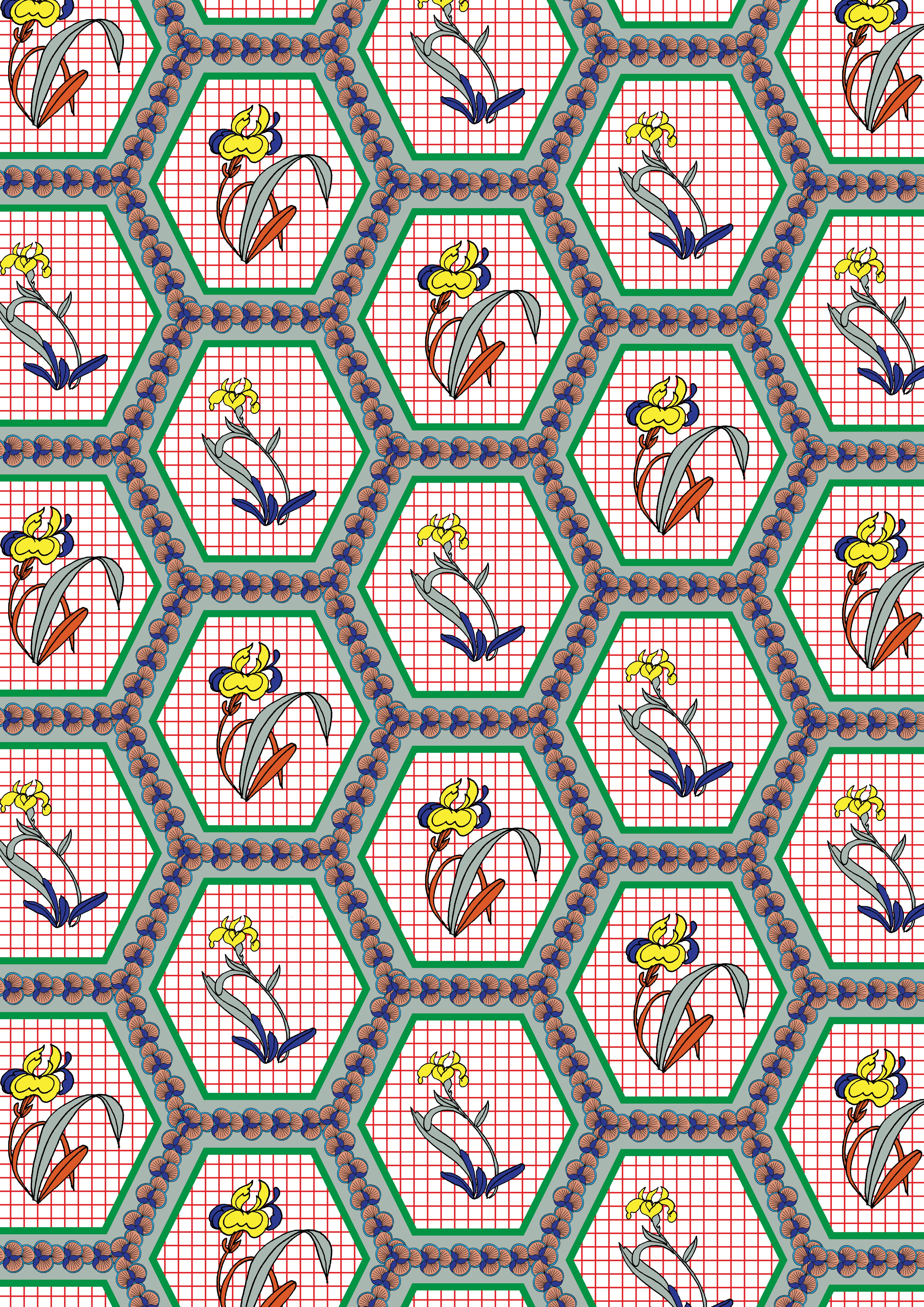 Sweet Sixteen - Iris - Art Poster A3