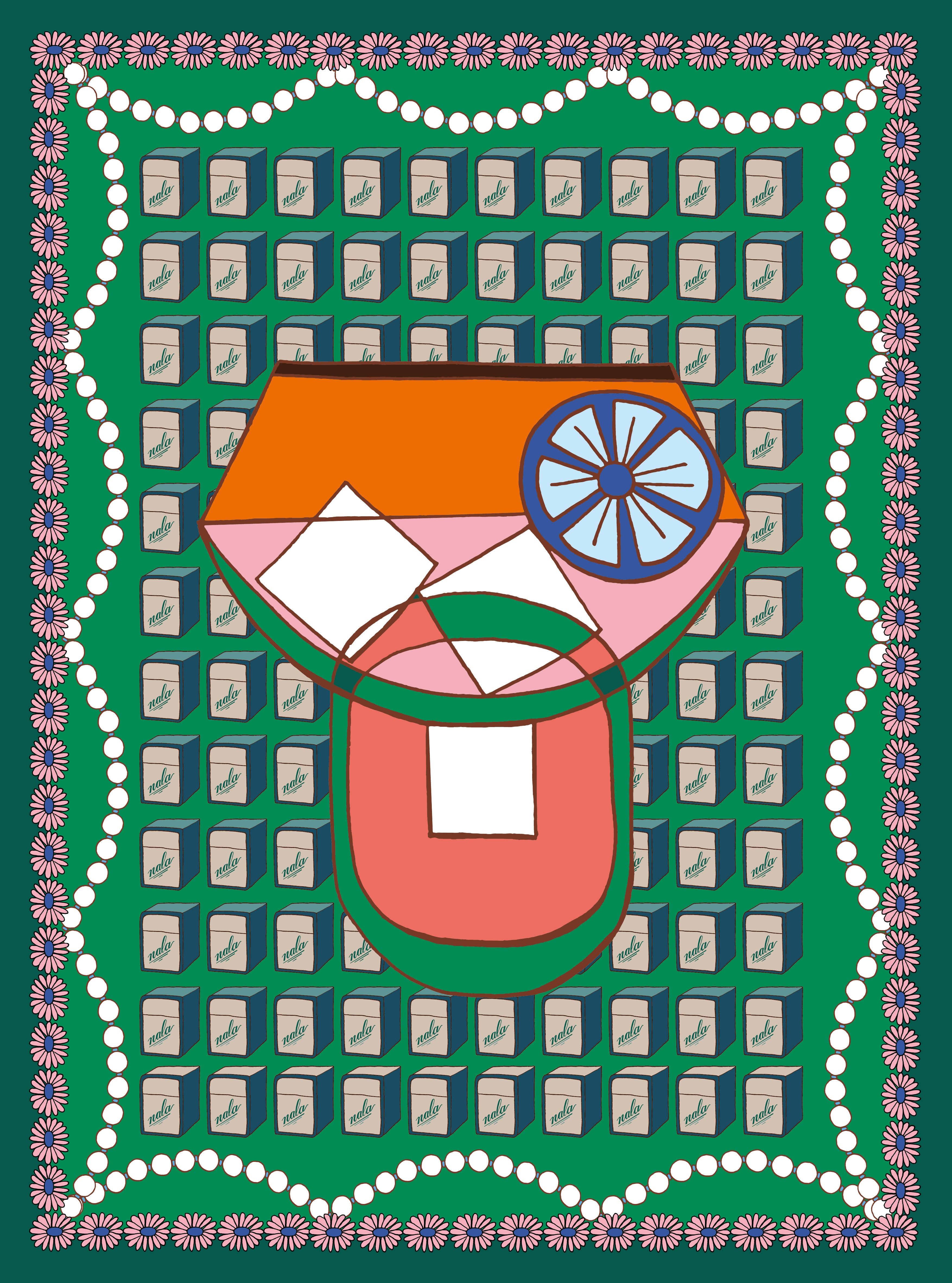 Milano - Aperitivo - Art Print A3