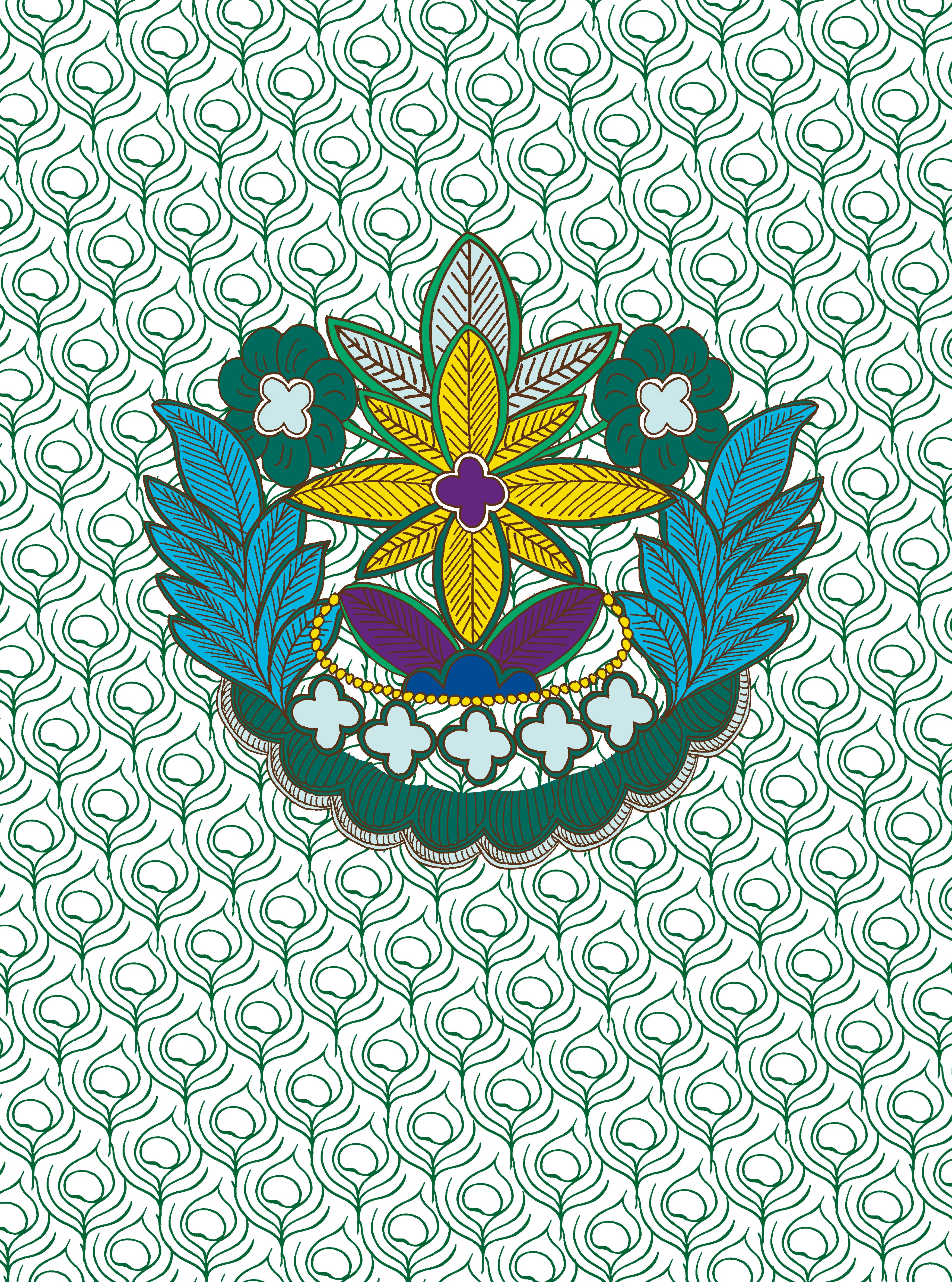 Just Jewels - Daun - Art work A3