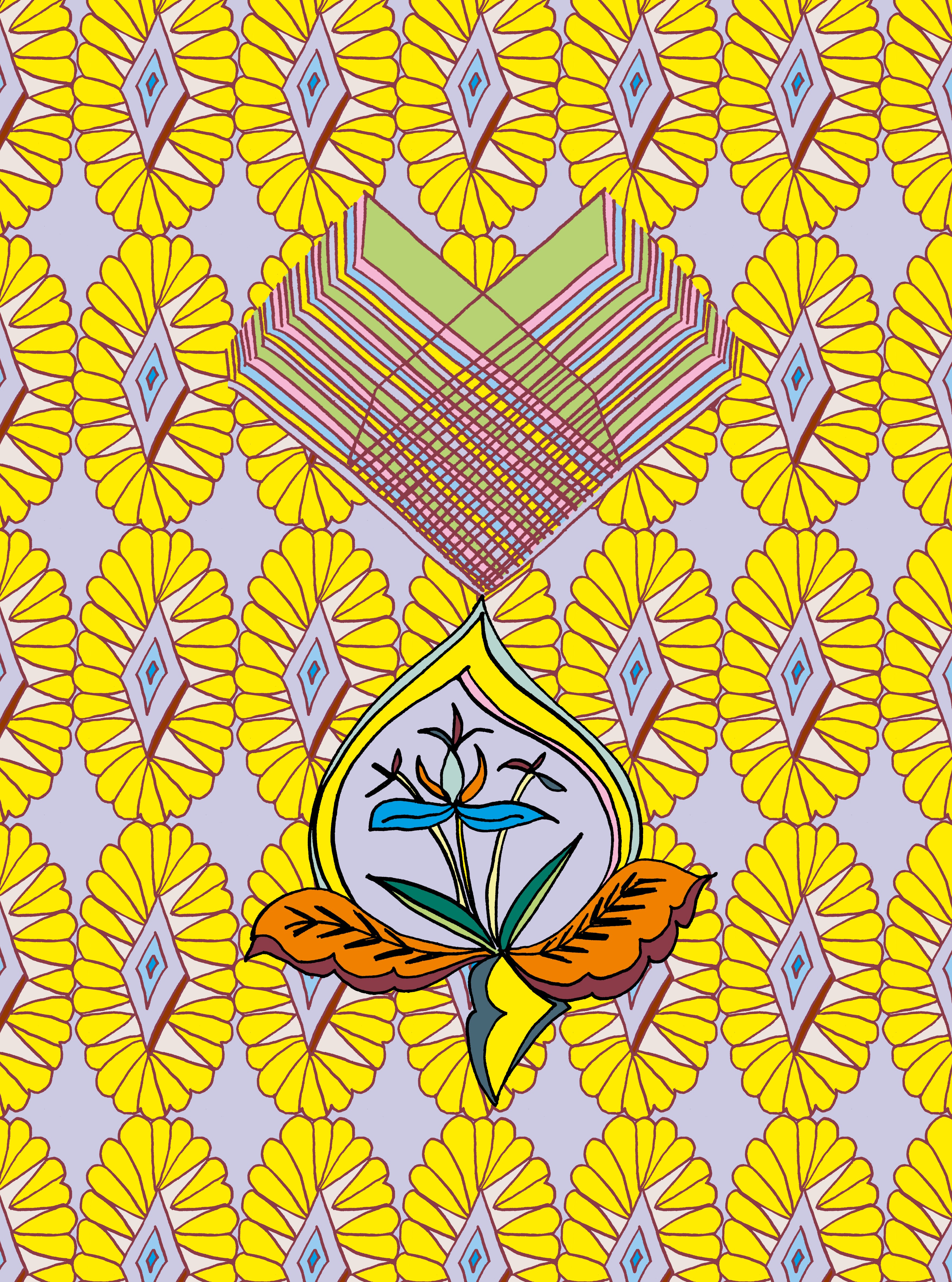 My Kuih or the Highway - Kuih Heart - Art Print A3