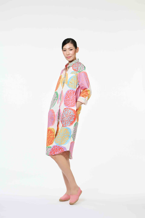 Classic Shirt Dress - Kuih Bom Fiesta