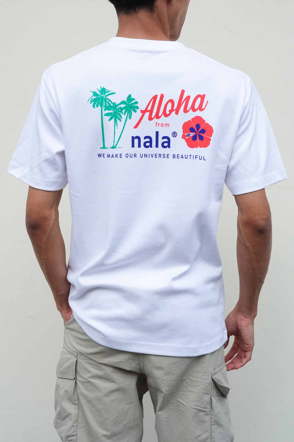 T-Shirt Aloha - White