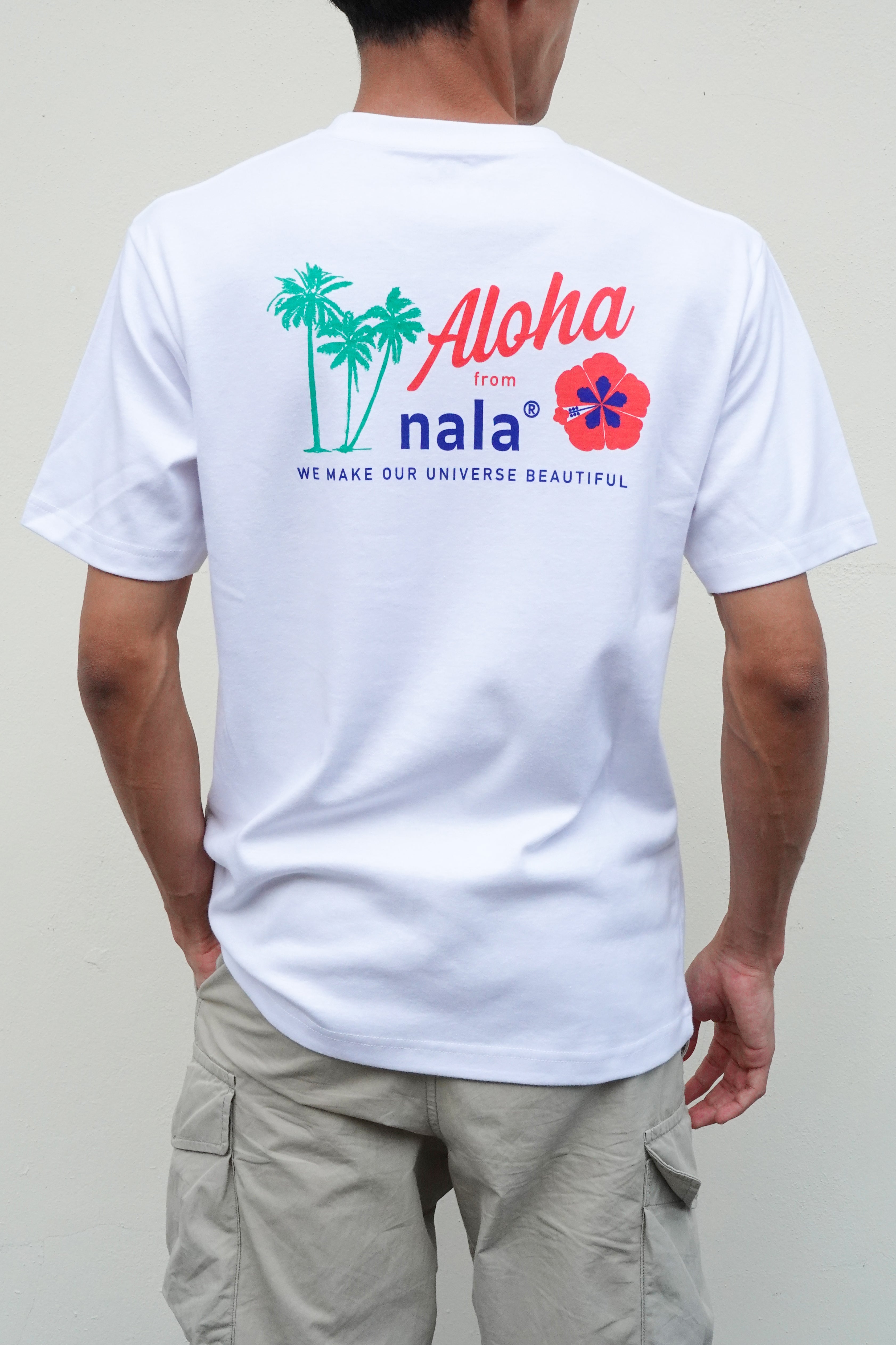 T-Shirt Aloha - White