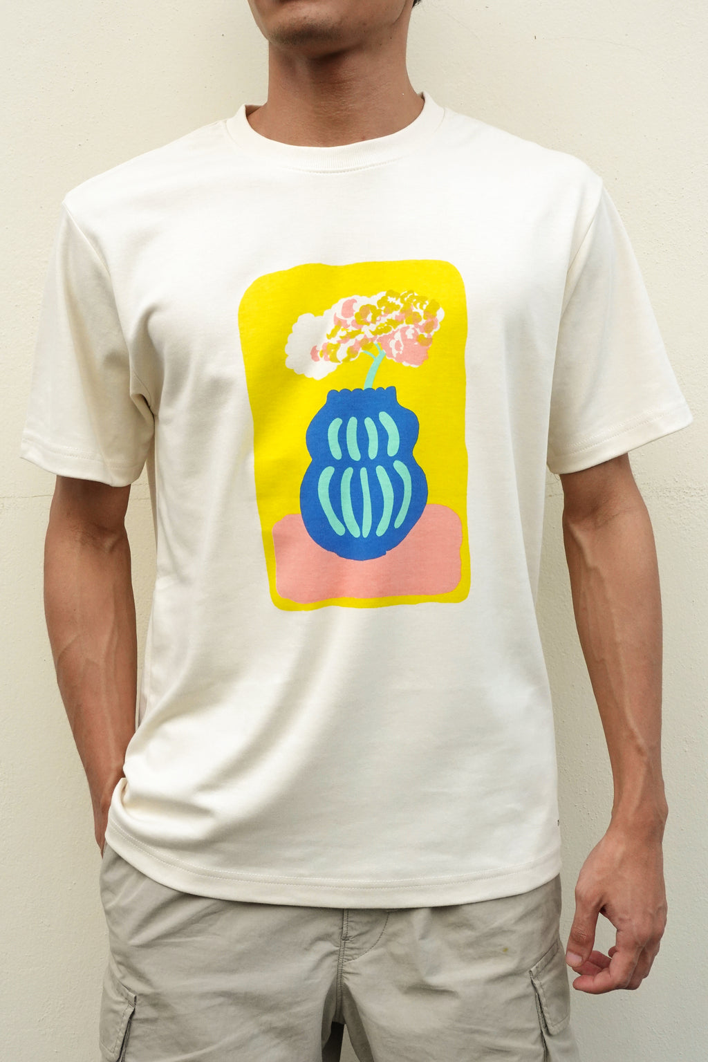 T-Shirt Vase Saraca - Beige
