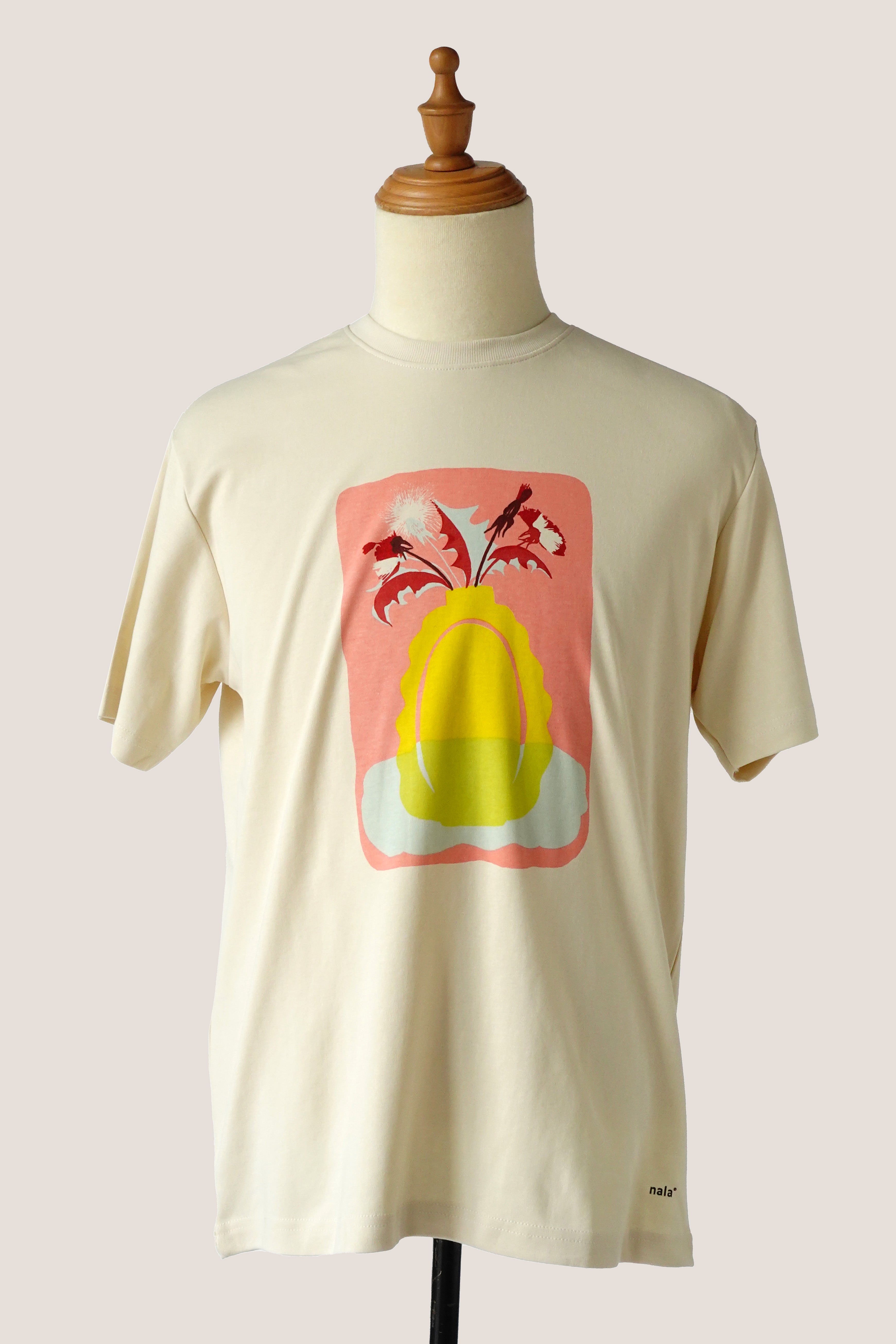 T-Shirt Vase Dandelion - Beige