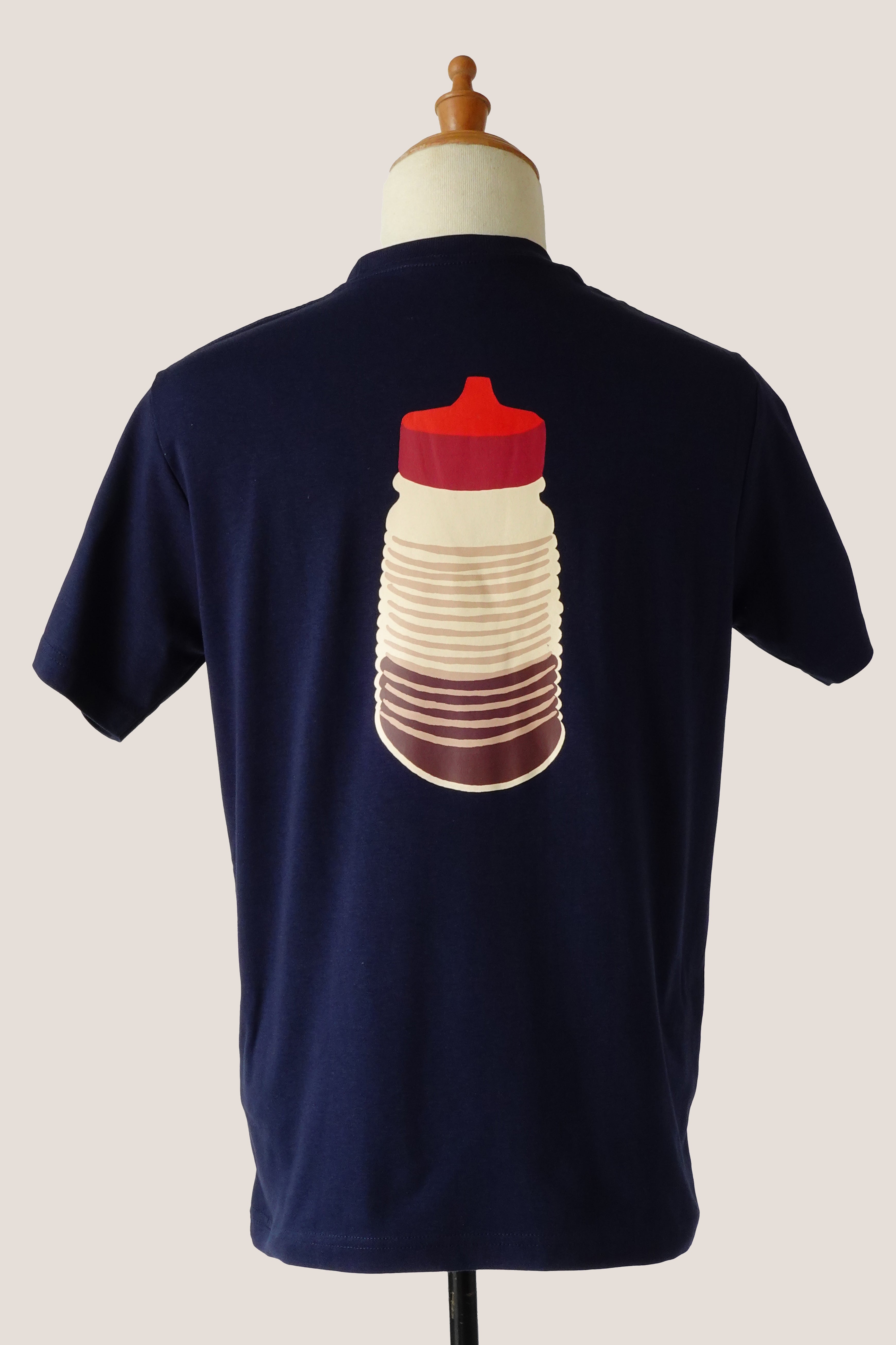 T-Shirt Red Soya - Navy Blue