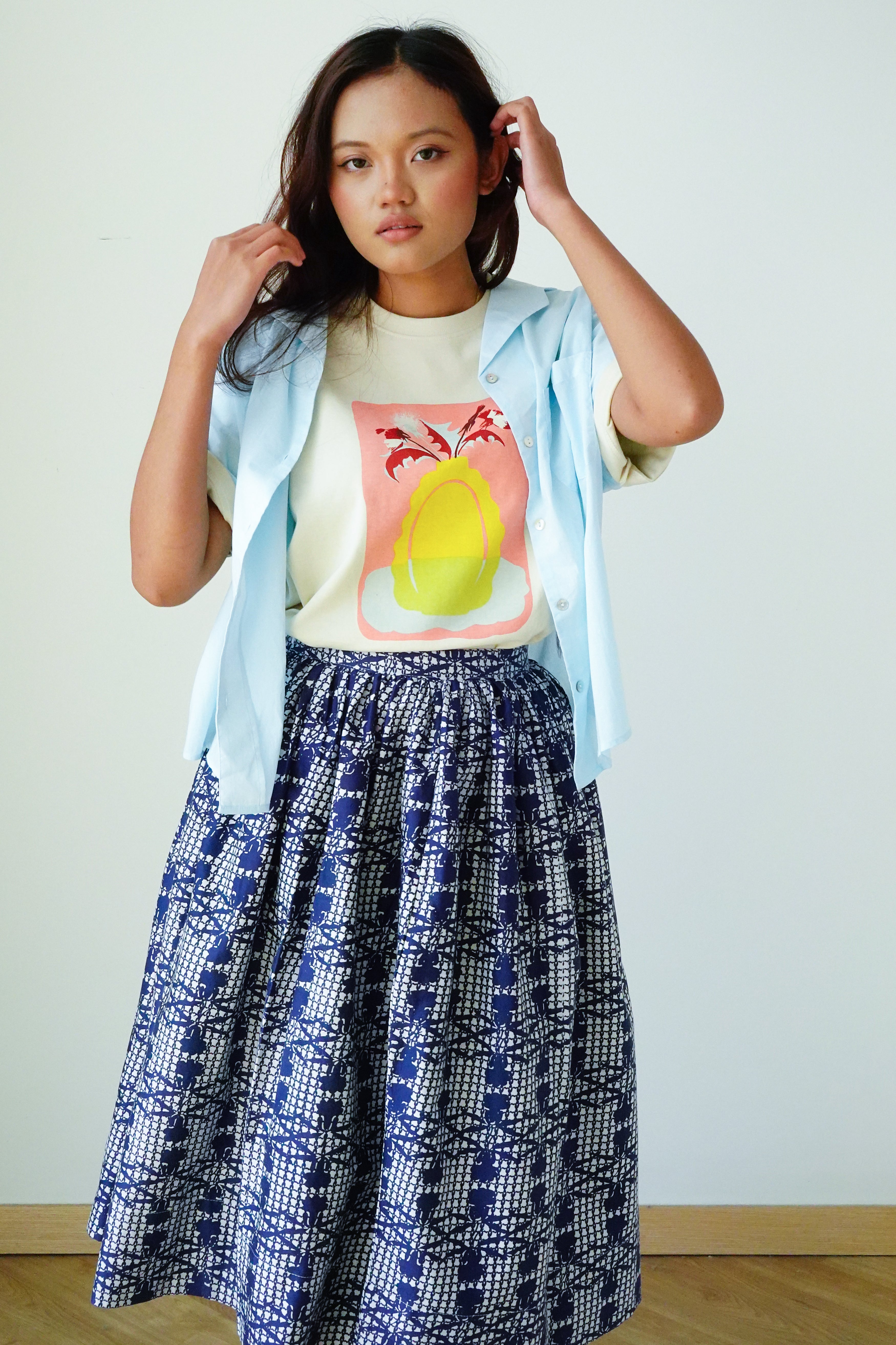 T-Shirt Vase Dandelion - Beige
